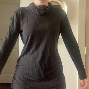 Black turtleneck! Long and SOFT! NEVER WORN